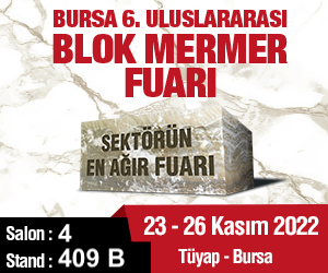 Visit us at Bursa Marble Block Fair!